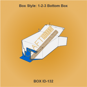 Custom Kraft 1-2-3 Bottom Packaging Boxes