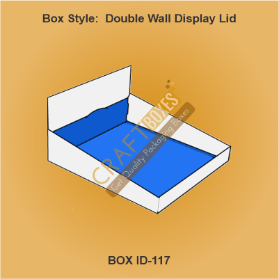 Double wall display lid Boxes