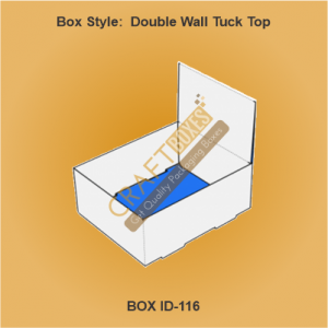 Double wall tuck top Boxes