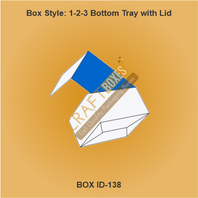 1-2-3 Bottom Tray with Lid Packaging Boxes