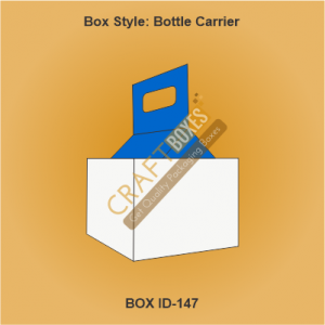 Custom Kraft Bottle Carrier Packaging