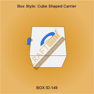 Cube Shaped Carrier Box